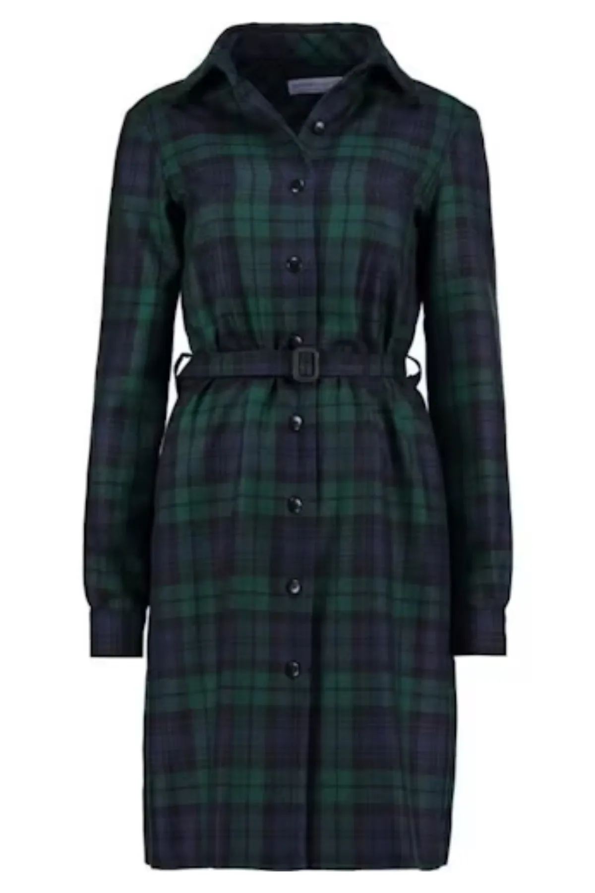 Tartan Shirt Dress