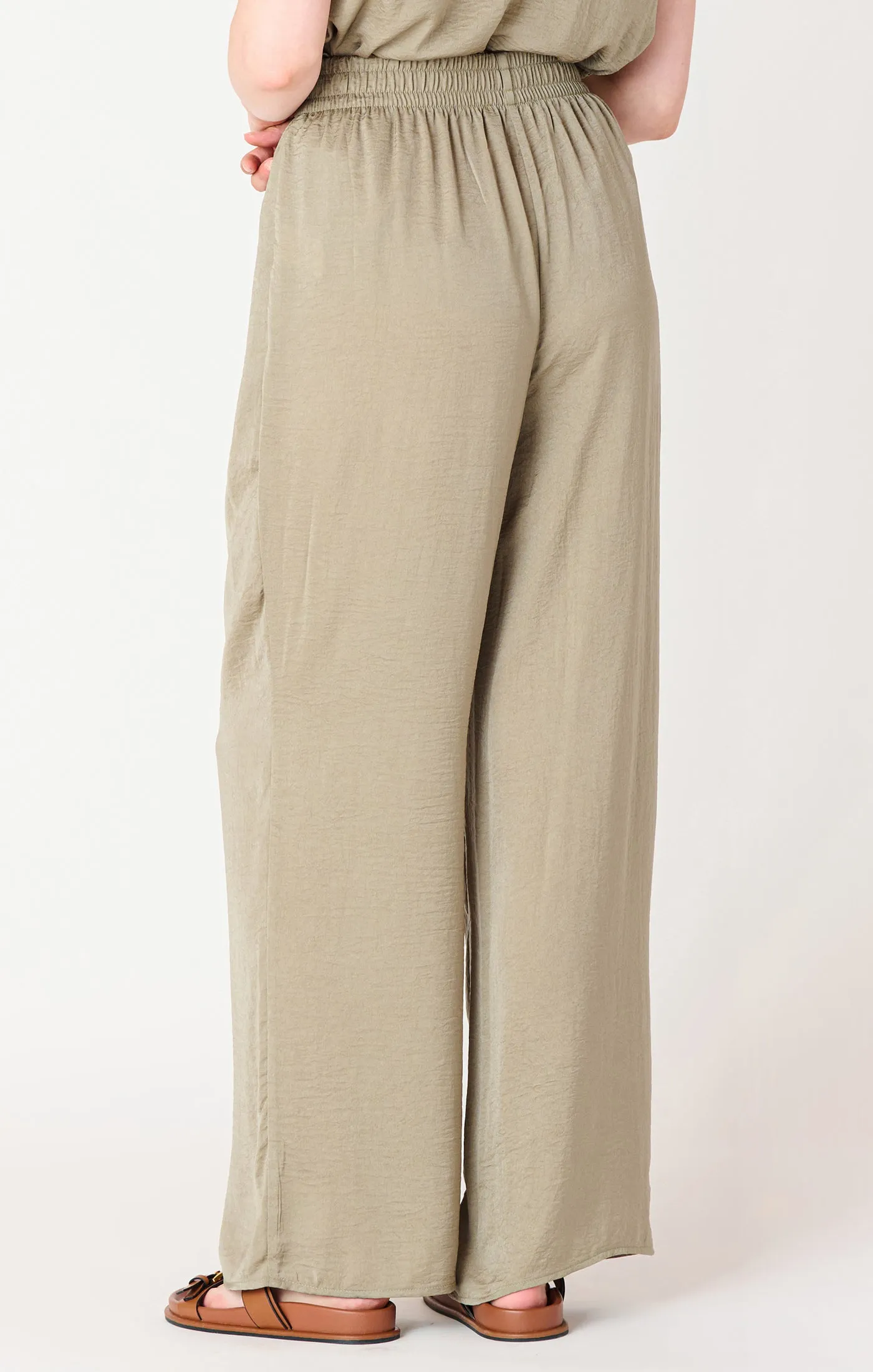 THE SOPH HIGH WAIST FLOWLY WIDE LEG PANTS 2522730