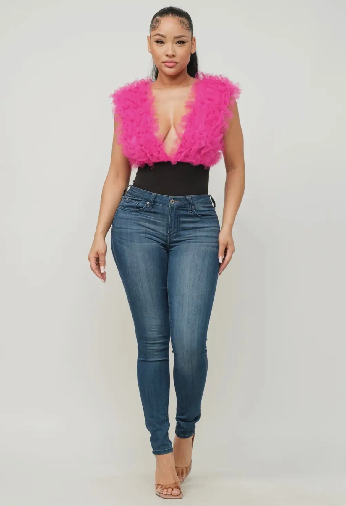 Tulle Bodysuit