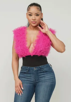 Tulle Bodysuit