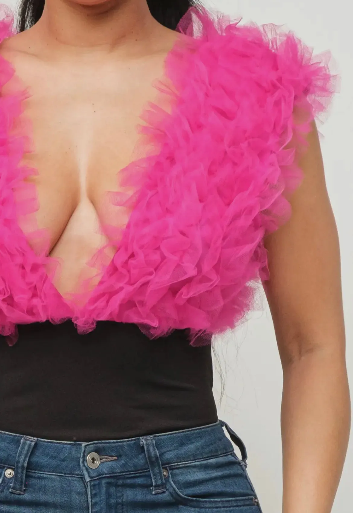 Tulle Bodysuit