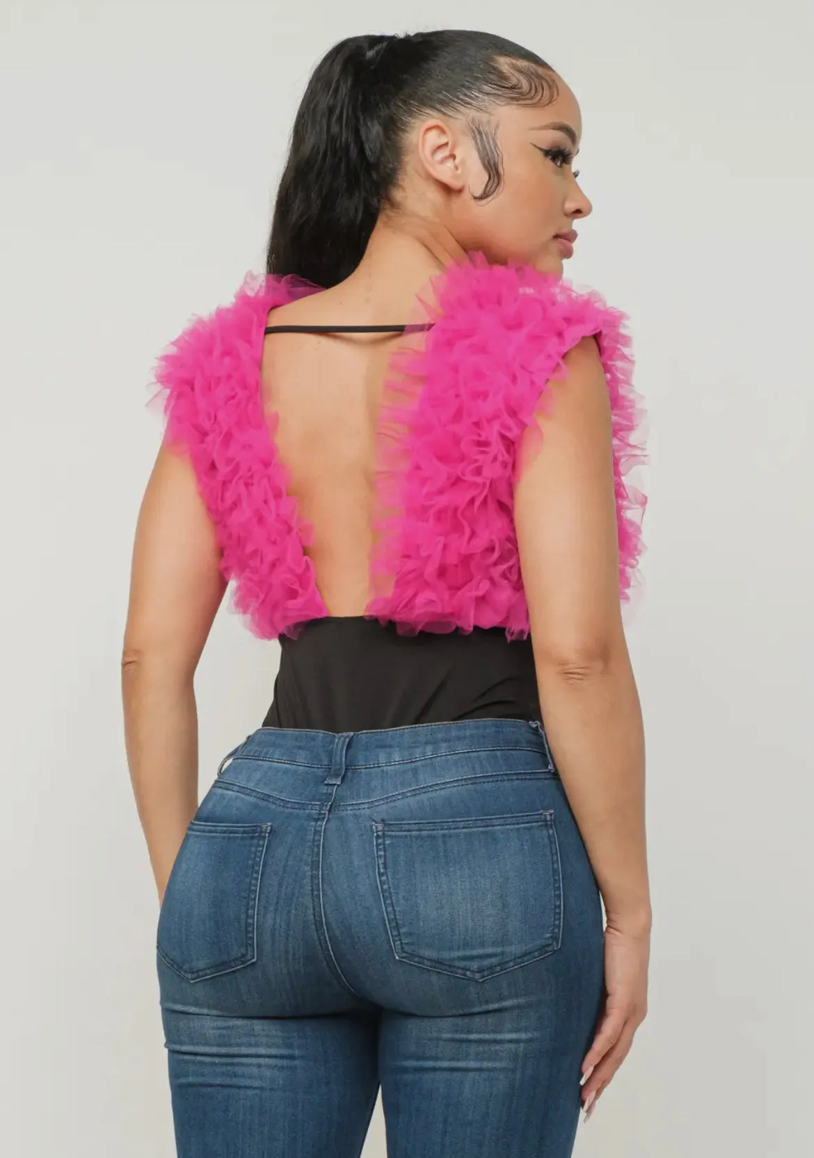 Tulle Bodysuit