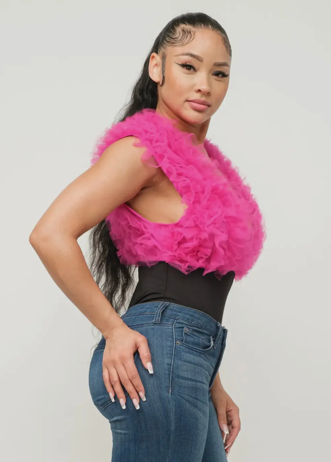 Tulle Bodysuit