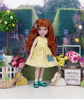 Vintage Bunny - dress with shoes for Ruby Red Fashion Friends doll