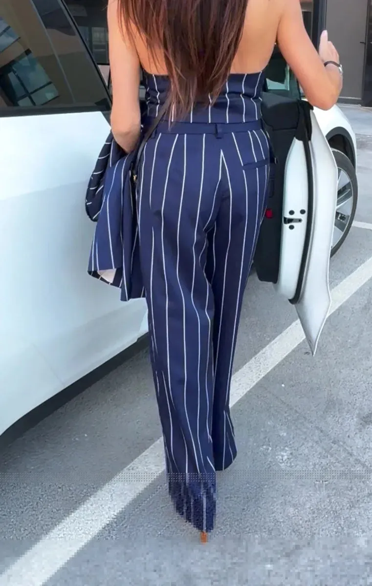 Women's Striped pants YAMAS